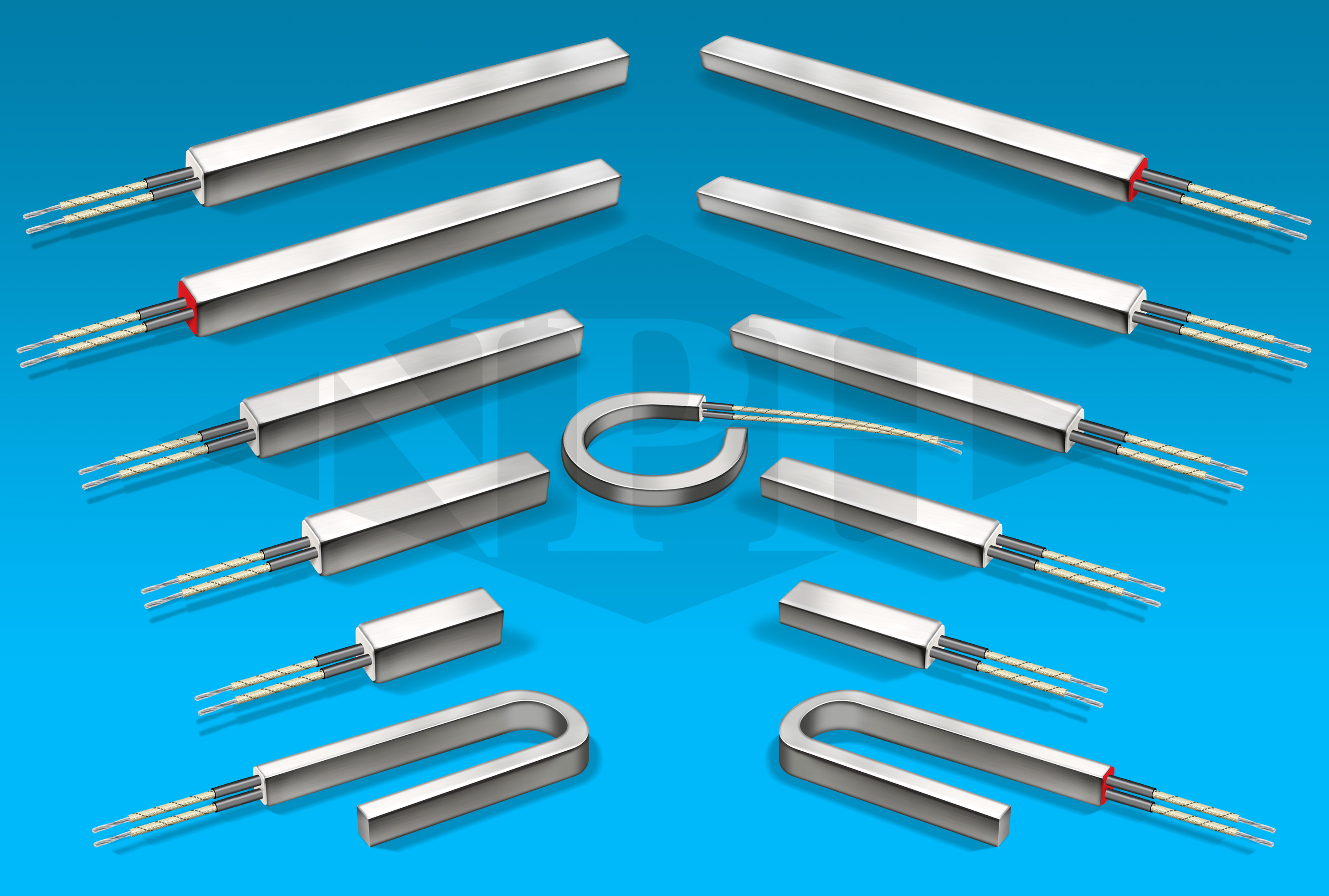 Square Cartridge Heaters, Rectangular Insertion Heaters