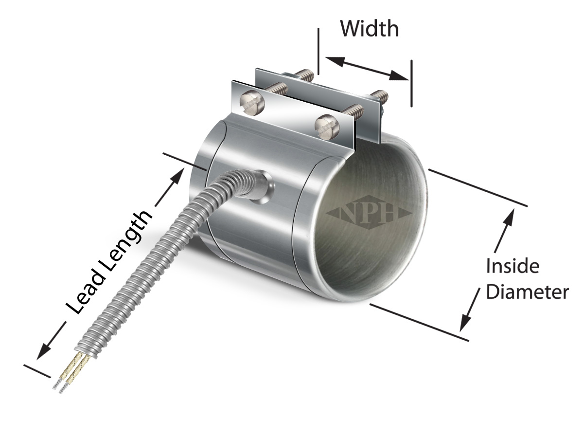 Details about   DME BH-1614-2NP Heater Band 1.75" Diameter 1.5" Wide 300 Watt 240 Volt 