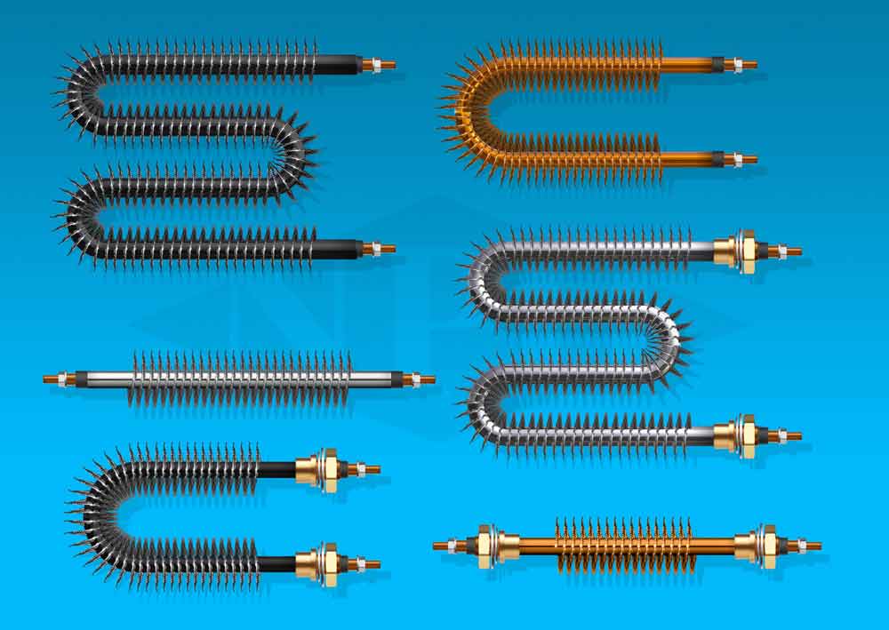 Finned Tubular Heaters-With and Without Fittings