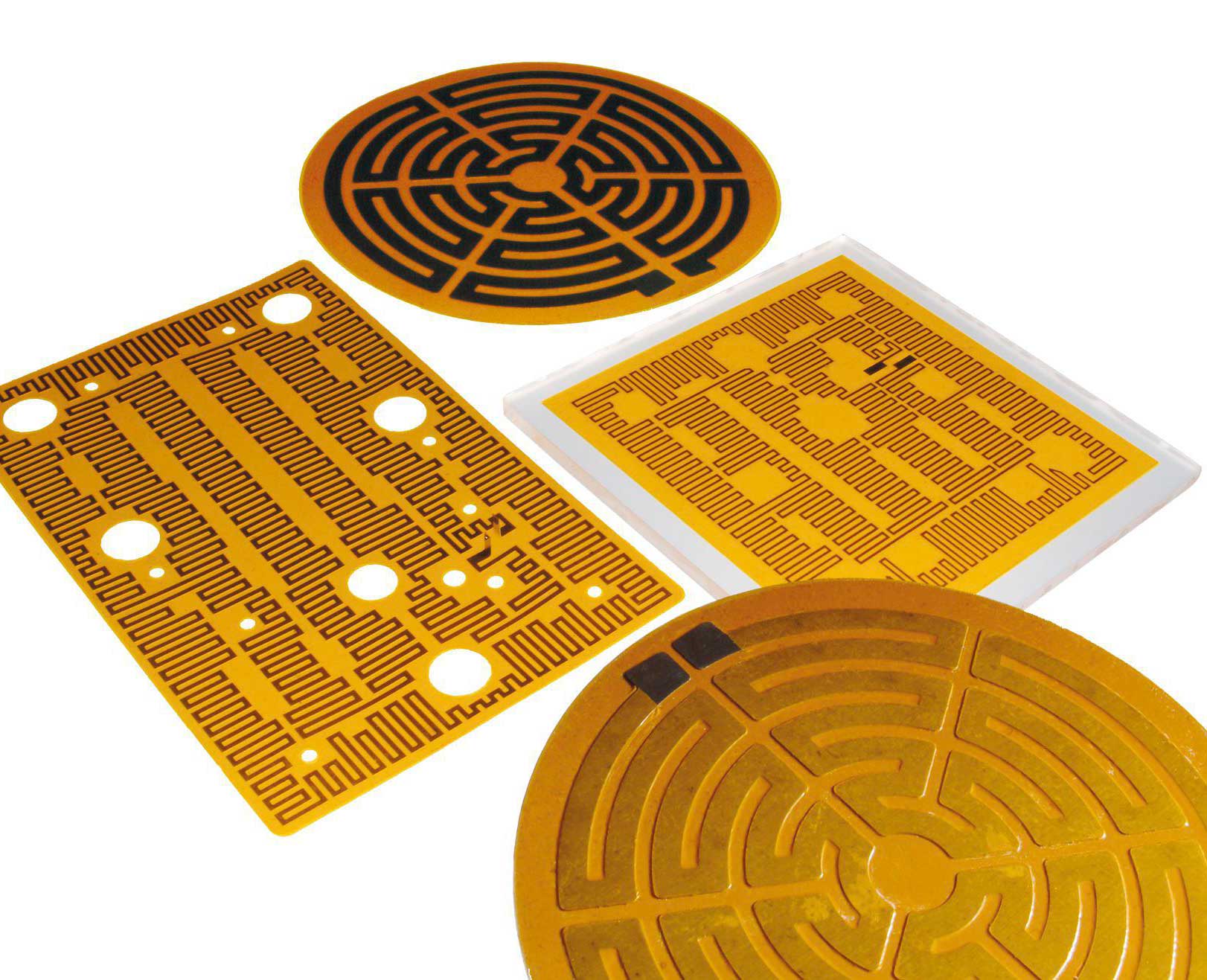 Various Kapton Polyimide Thermal Circuits