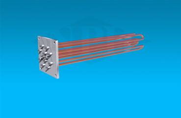 Square Flange Immersion Heater