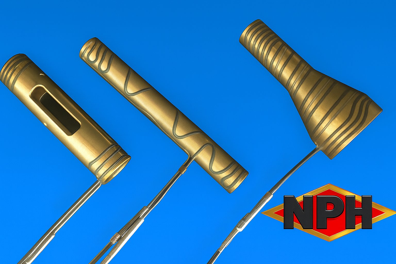 Custom Pressed In Brass Coil Heaters 2