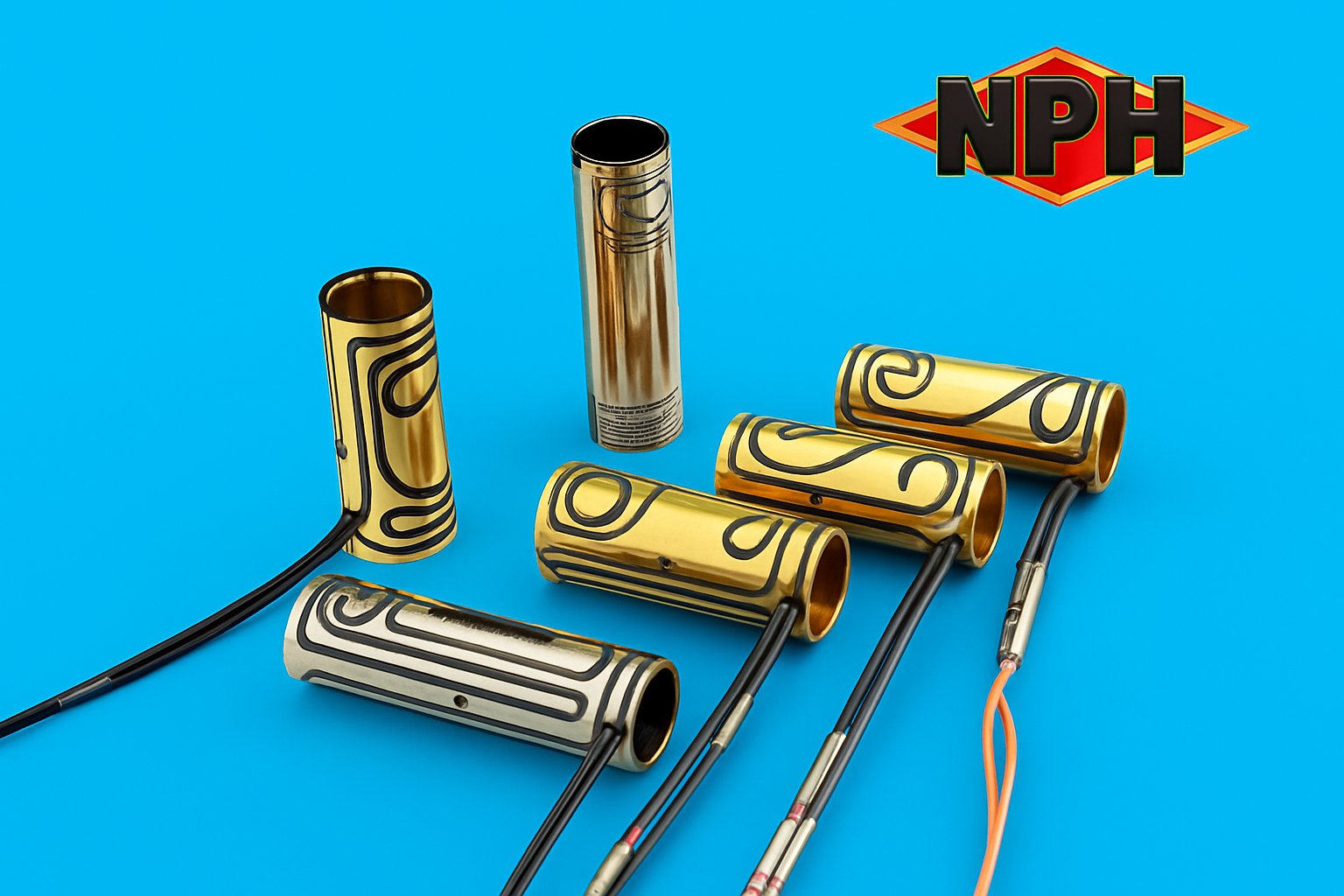 Pressed in Brass Coil Heaters Group